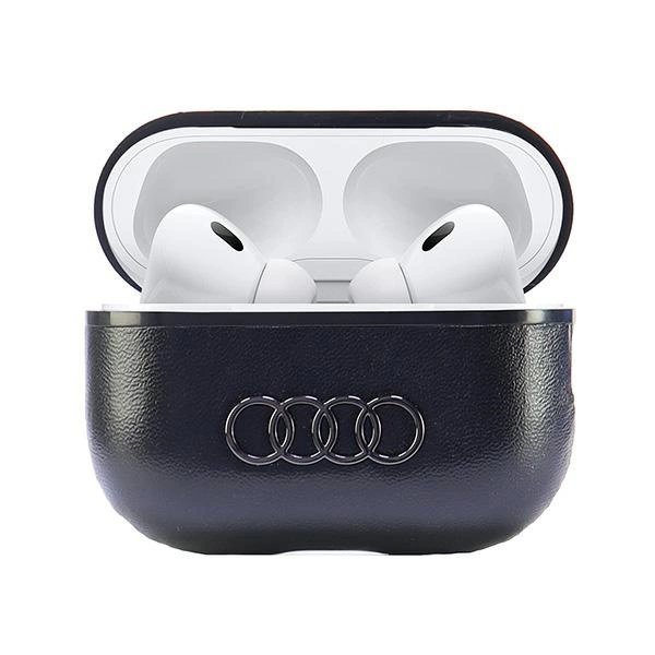 Audi Odinis Big Logo AirPods Pro 2 cover Juodas/Juodas AU-APP2-GT/D3-BK 1 Audi Odinis Big Logo AirPods Pro 2 cover Juodas/Juodas AU-APP2-GT/D3-BK 1