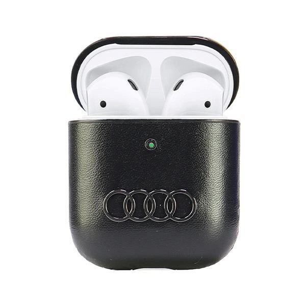Audi Odinis Big Logo Dėklas skirtas AirPods 1 / 2 - Juodas 1