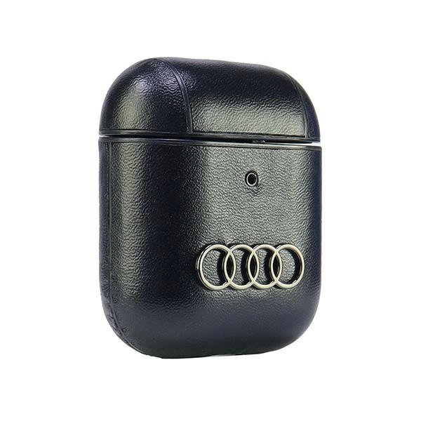 Audi Odinis Big Logo Dėklas skirtas AirPods 1 / 2 - Juodas 3
