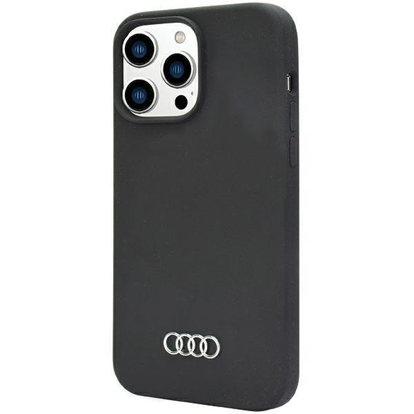 Dėklas Audi Silicone Case iPhone 14 Pro Max Juodas AU-LSRIP14PM-Q3/D1-BK 2 Dėklas Audi Silicone Case iPhone 14 Pro Max Juodas AU-LSRIP14PM-Q3/D1-BK 2