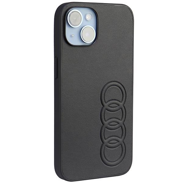 Dėklas Audi Synthetic Leather iPhone 14 Juodas AU-TPUPPCIP14-TT/D1-BK 1 Dėklas Audi Synthetic Leather iPhone 14 Juodas AU-TPUPPCIP14-TT/D1-BK 1
