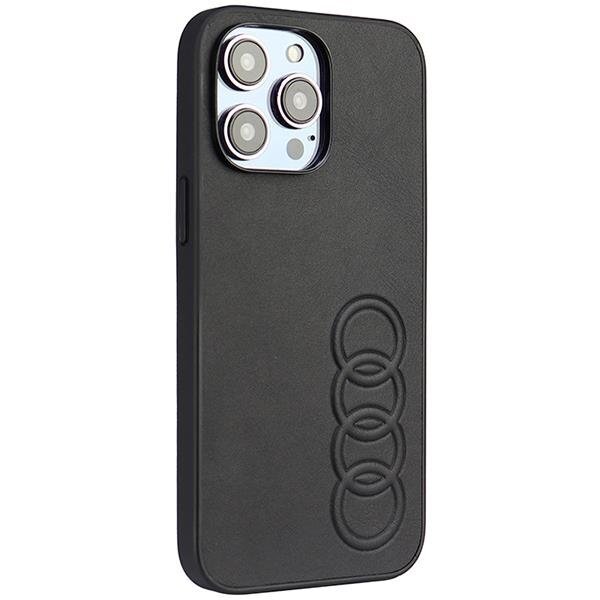 Dėklas Audi Synthetic Leather iPhone 14 Pro Max Juodas AU-TPUPPCIP14PM-TT/D1-BK 1 Dėklas Audi Synthetic Leather iPhone 14 Pro Max Juodas AU-TPUPPCIP14PM-TT/D1-BK 1