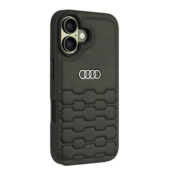 Audi Synthetic Odinis iPhone 16 6.1&quot; Juodas/Juodas hardcase AU-TPUPCIP16-GT/D2-BK 2