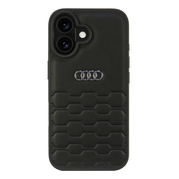 Audi Synthetic Odinis iPhone 16 6.1&quot; Juodas/Juodas hardcase AU-TPUPCIP16-GT/D2-BK