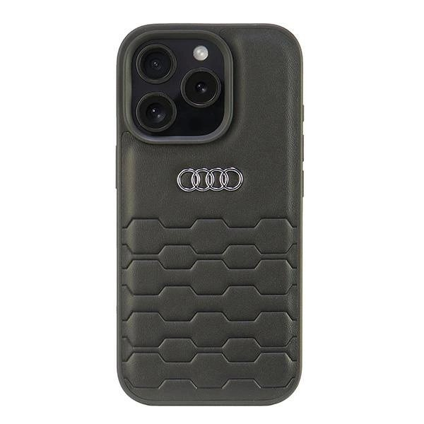 Audi Synthetic Odinis iPhone 16 Pro 6.3" Juodas/Juodas hardcase AU-TPUPCIP16P-GT/D2-BK Audi Synthetic Odinis iPhone 16 Pro 6.3" Juodas/Juodas hardcase AU-TPUPCIP16P-GT/D2-BK