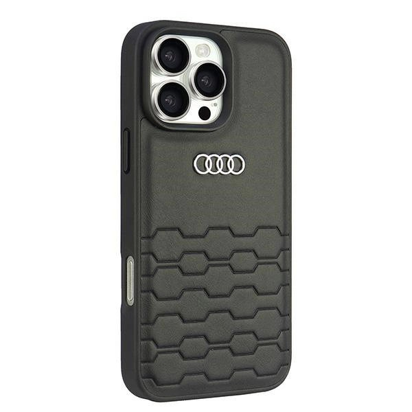 Audi Synthetic Odinis iPhone 16 Pro Max 6.9" Juodas/Juodas hardcase AU-TPUPCIP16PM-GT/D2-BK 2 Audi Synthetic Odinis iPhone 16 Pro Max 6.9" Juodas/Juodas hardcase AU-TPUPCIP16PM-GT/D2-BK 2