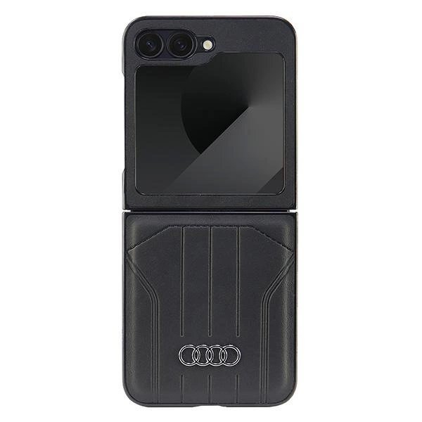 Audi Synthetic Odinis MagSafe Dėklas skirtas Samsung Galaxy Z Atverčiamas 6 - Juodas Audi Synthetic Odinis MagSafe Dėklas skirtas Samsung Galaxy Z Atverčiamas 6 - Juodas
