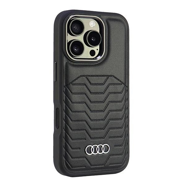 Audi Synthetic Odinis MagSafe iPhone 16 Pro 6.3&quot; Juodas/Juodas hardcase AU-TPUPCMIP16P-GT/D3-BK 1