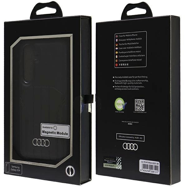 Audi Synthetic Odinis MagSafe S24 S921 Juodas/Juodas hardcase AU-TPUPCMS24-Q5/D1-BK 6 Audi Synthetic Odinis MagSafe S24 S921 Juodas/Juodas hardcase AU-TPUPCMS24-Q5/D1-BK 6
