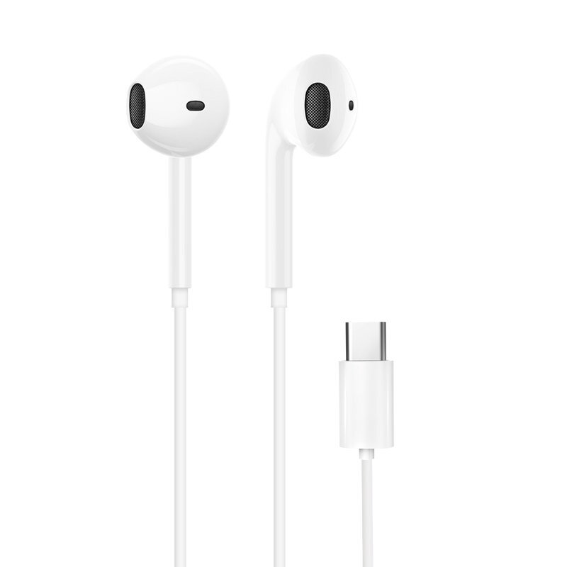 Ausinės Dudao in-ear headphones with USB Type-C Baltos (X3C) 1