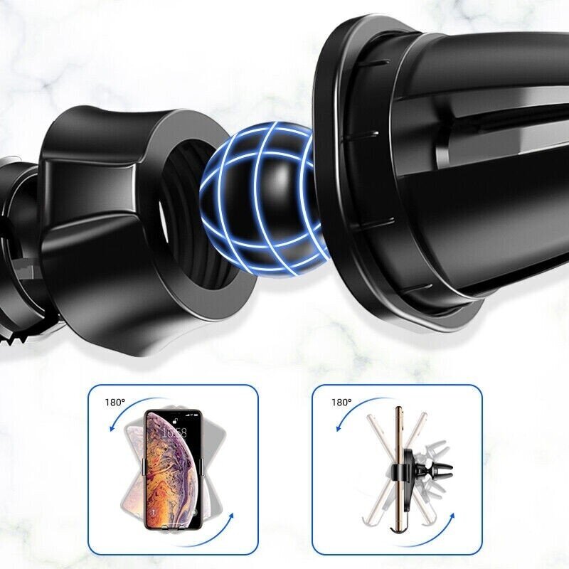 Automobilinis telefono laikiklis Joyroom JR-ZS198 (air vent) juodas 1 Automobilinis telefono laikiklis Joyroom JR-ZS198 (air vent) juodas 1