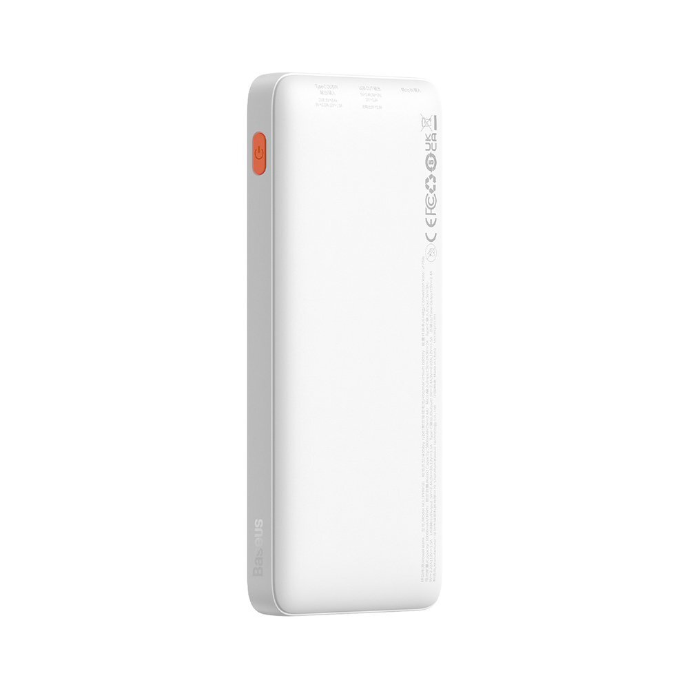 Išorinė baterija Baseus Airpow 20W 10000 mAh su Baseus Simple Series USB-A – USB-C 30 cm kabeliu – balta 4