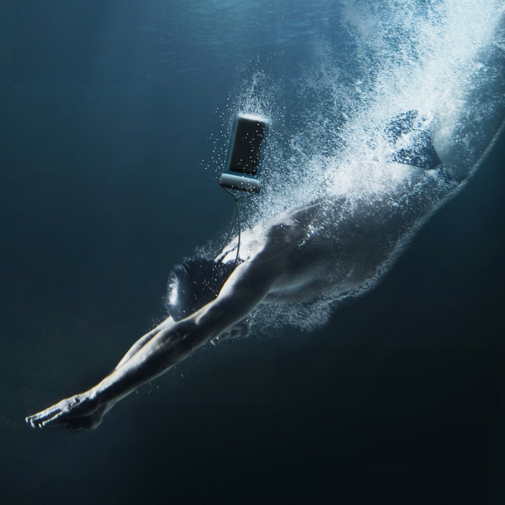 Vandeniui atsparus dėklas Baseus AquaGlide BS-PC029 IPX8 su Slide Lock sistema – juodas 14