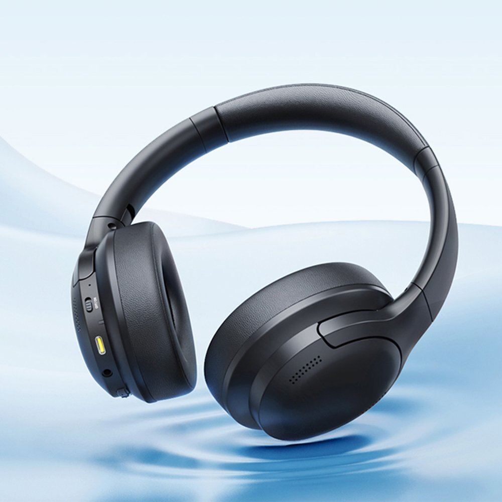 Belaidės ausinės Baseus Bass BH1 Lite On-Ear Bluetooth 6.0 – juodos 9