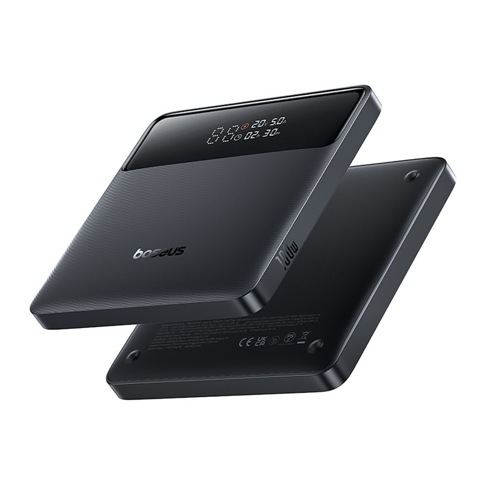 Išorinė baterija Baseus Blade H1 20000 mAh 100 W su ekranu – juoda 1