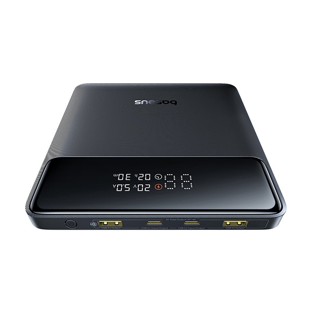 Išorinė baterija Baseus Blade H1 20000 mAh 100 W su ekranu – juoda 4 Išorinė baterija Baseus Blade H1 20000 mAh 100 W su ekranu – juoda 4