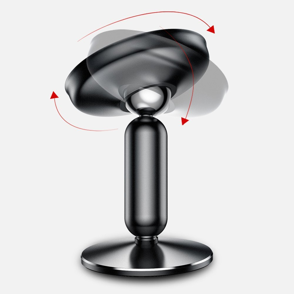 Baseus Bullet An On-Board Magnetinis Automobilinis Telefono Laikiklis Tvirtinamas Ant Panelės Juodas (Suyzd-01) 4 Baseus Bullet An On-Board Magnetinis Automobilinis Telefono Laikiklis Tvirtinamas Ant Panelės Juodas (Suyzd-01) 4