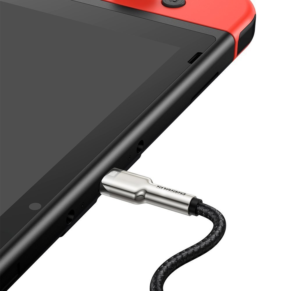 Baseus Cafule Series Kabelis Type-C Į Type-C 100W 2m Juodas 7 Baseus Cafule Series Kabelis Type-C Į Type-C 100W 2m Juodas 7