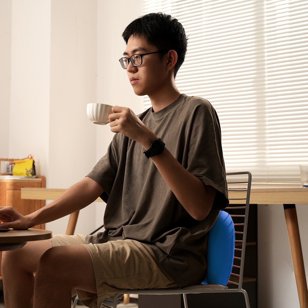 Automobilinė juosmens pagalvė Baseus ComfortRide – mėlyna 5