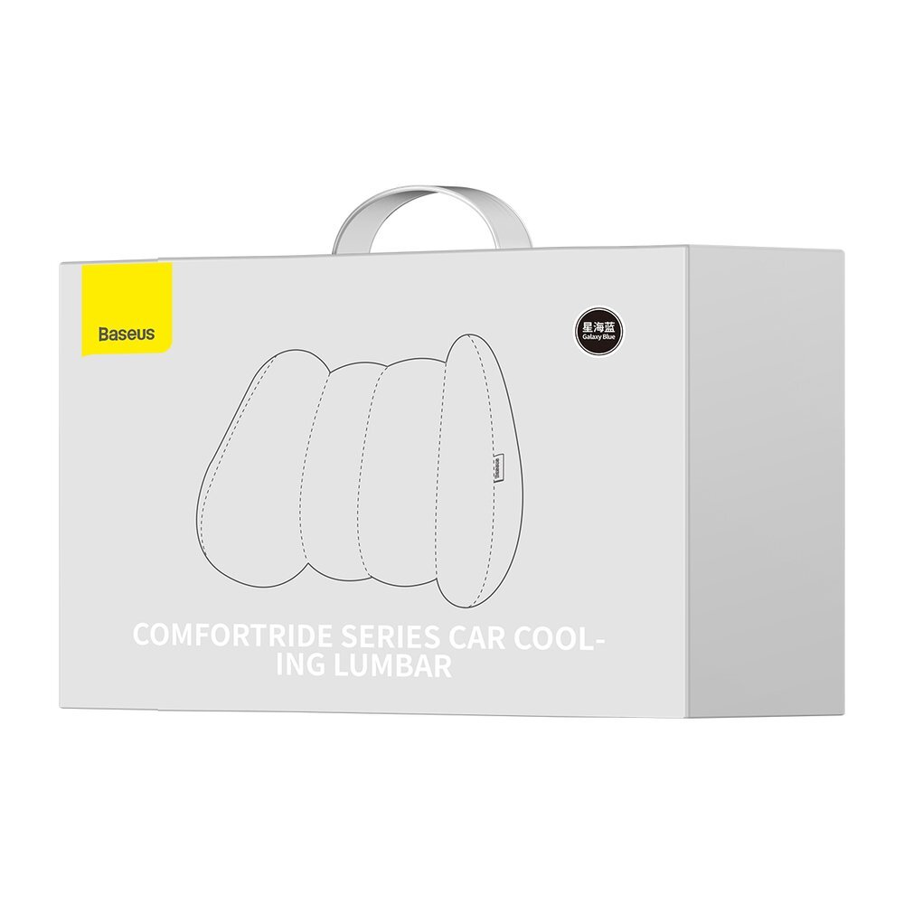Automobilinė juosmens pagalvė Baseus ComfortRide – mėlyna 4 Automobilinė juosmens pagalvė Baseus ComfortRide – mėlyna 4