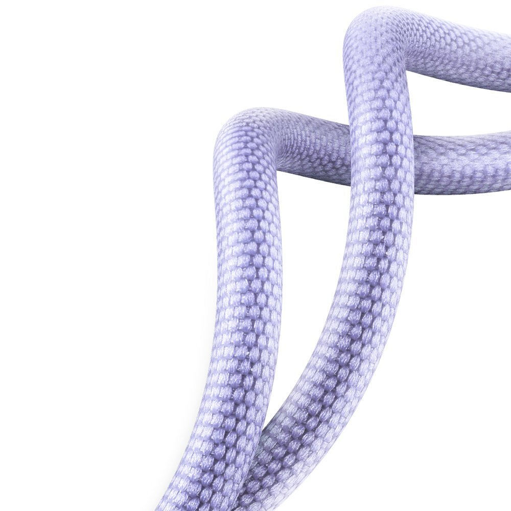 Krovimo kabelis Baseus Crystal Shine Series USB-A / USB-C 100 W 2 m – violetinis (CAJY000505) 7