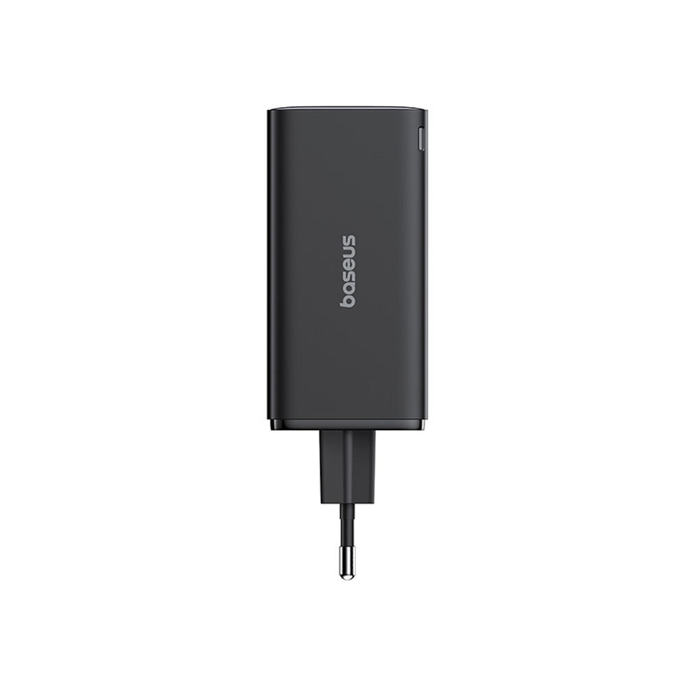 Sieninis įkroviklis Baseus GaN6 Pro 100 W 2 × USB-C + 2 × USB-A su juodu USB-C 100 W 1 m kabeliu – juodas 4 Sieninis įkroviklis Baseus GaN6 Pro 100 W 2 × USB-C + 2 × USB-A su juodu USB-C 100 W 1 m kabeliu – juodas 4