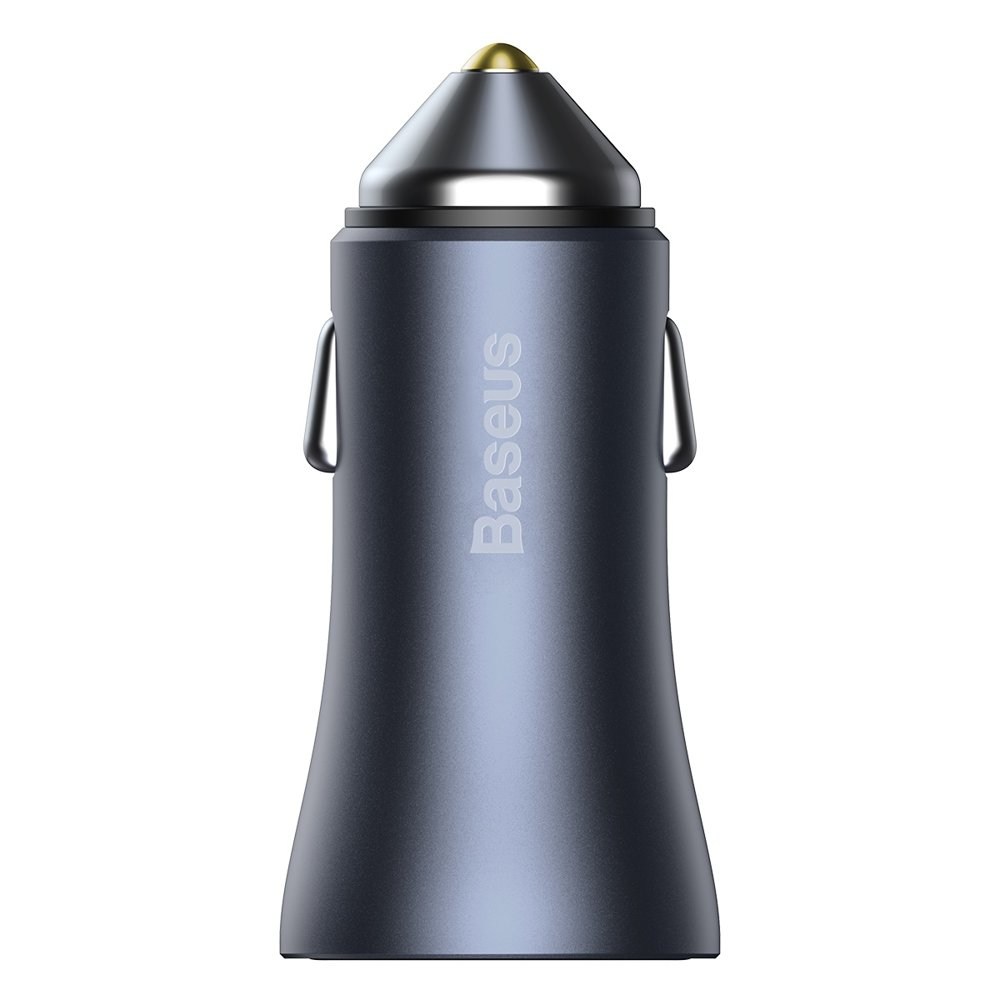 Baseus Golden Contactor Pro quick car charger USB Type C / USB 40 W Power Delivery 3.0 Quick Charge 4+ SCP FCP AFC + USB Typ C - Lightning cable gray (TZCCJD-B0G) 2 Baseus Golden Contactor Pro quick car charger USB Type C / USB 40 W Power Delivery 3.0 Quick Charge 4+ SCP FCP AFC + USB Typ C - Lightning cable gray (TZCCJD-B0G) 2