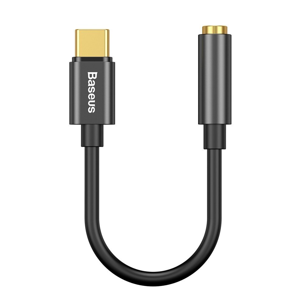 Adapteris Baseus L54 Usb-C Į 3.5 Mm Female juodas UGLX912 1 Adapteris Baseus L54 Usb-C Į 3.5 Mm Female juodas UGLX912 1