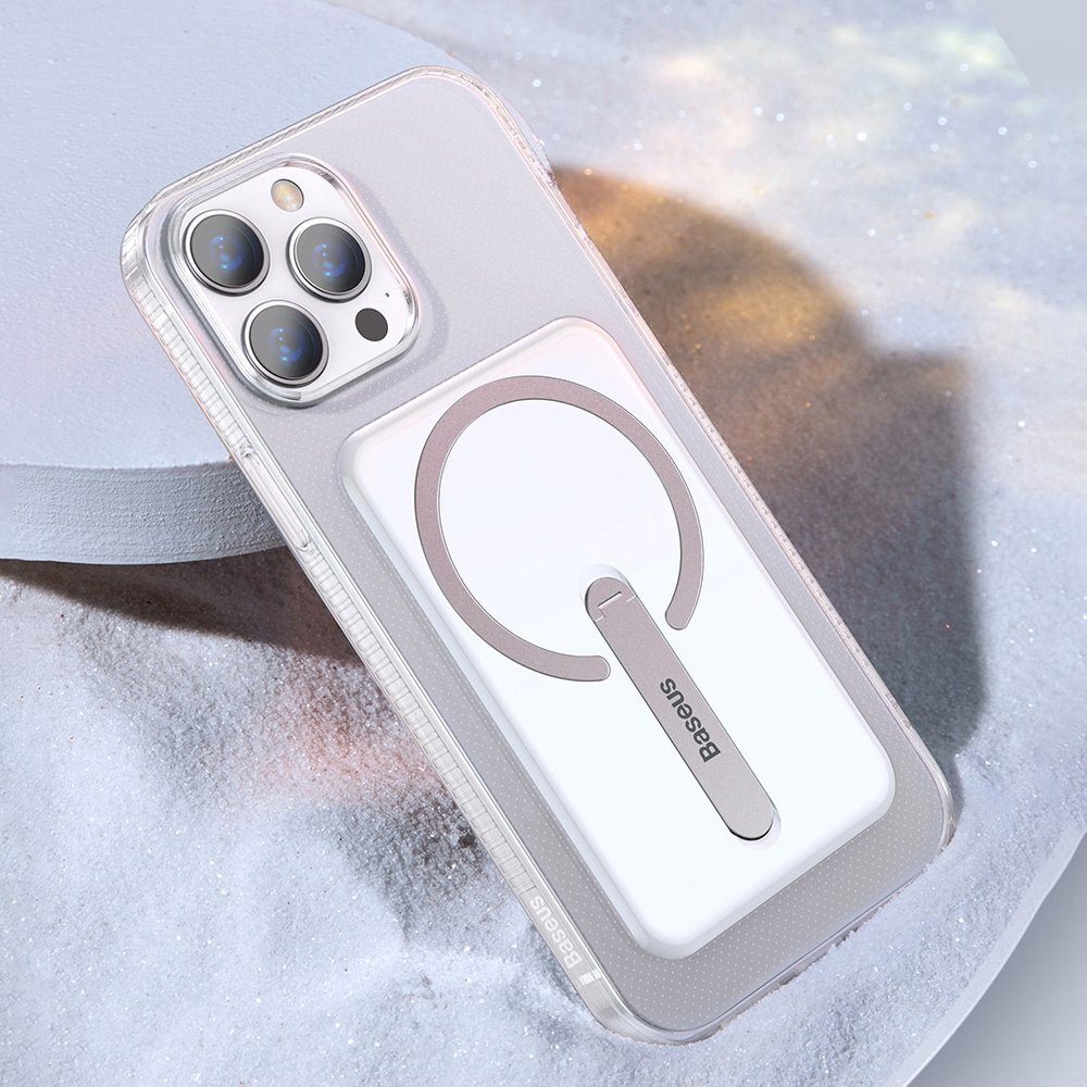 iPhone 13 Pro Baseus Magnetic Phone Case skaidrus (6.1" 2021) 16