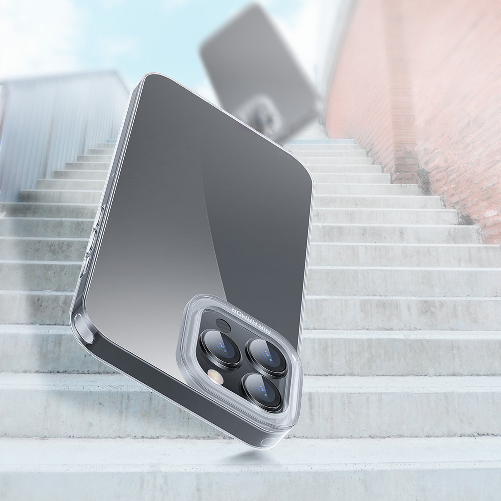 Dėklas Baseus Simple Series iPhone 13 Pro Max permatomas (ARAJ000202) 13 Dėklas Baseus Simple Series iPhone 13 Pro Max permatomas (ARAJ000202) 13