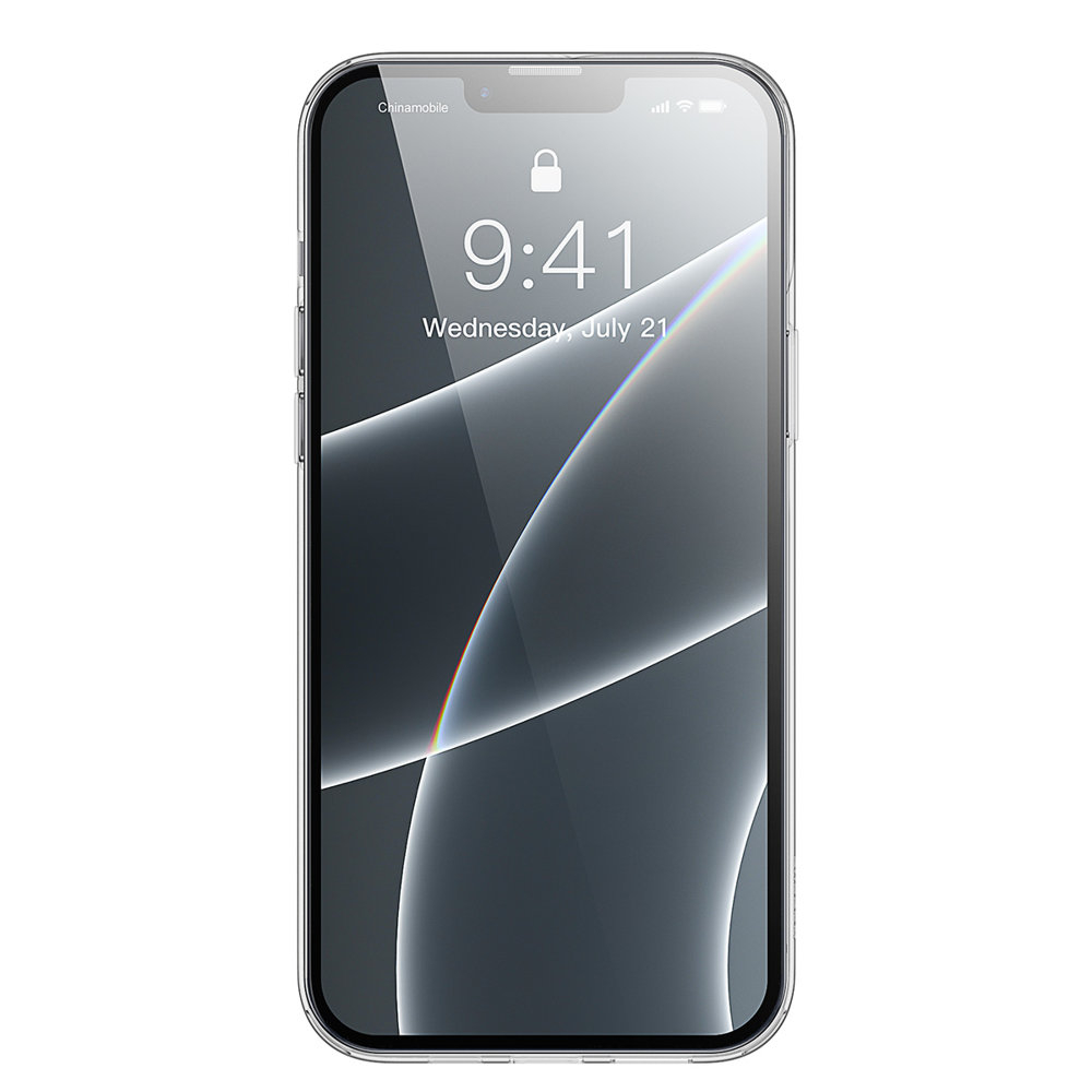 Dėklas Baseus Simple Series iPhone 13 Pro Max permatomas (ARAJ000202) 2 Dėklas Baseus Simple Series iPhone 13 Pro Max permatomas (ARAJ000202) 2