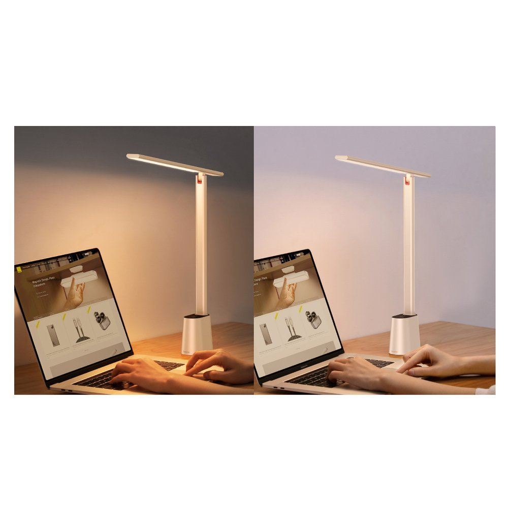 Baseus Smart Eye Pakraunama Sulankstoma Skaitymo Lempa LED Statoma Ant Stalo (Smart Light) Balta (DGZG-02) 13 Baseus Smart Eye Pakraunama Sulankstoma Skaitymo Lempa LED Statoma Ant Stalo (Smart Light) Balta (DGZG-02) 13
