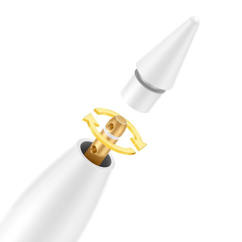 iPad rašiklis Baseus Smooth Writing 3 aktyvus laidinis su kampo atpažinimo funkcija – baltas 4 iPad rašiklis Baseus Smooth Writing 3 aktyvus laidinis su kampo atpažinimo funkcija – baltas 4