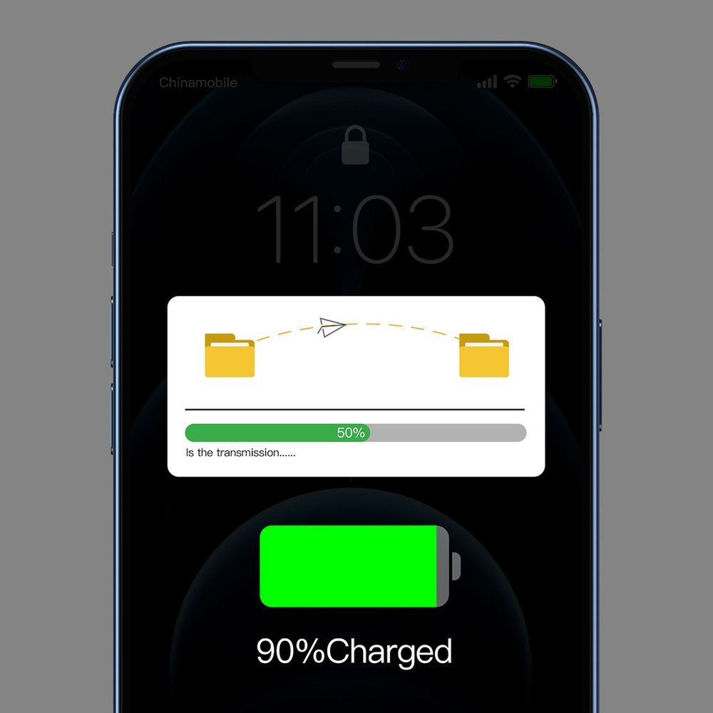 Kabelis Baseus Tungsten USB - Lightning 2,4 A 1 m Juodas (CALWJ-01) 14 Kabelis Baseus Tungsten USB - Lightning 2,4 A 1 m Juodas (CALWJ-01) 14