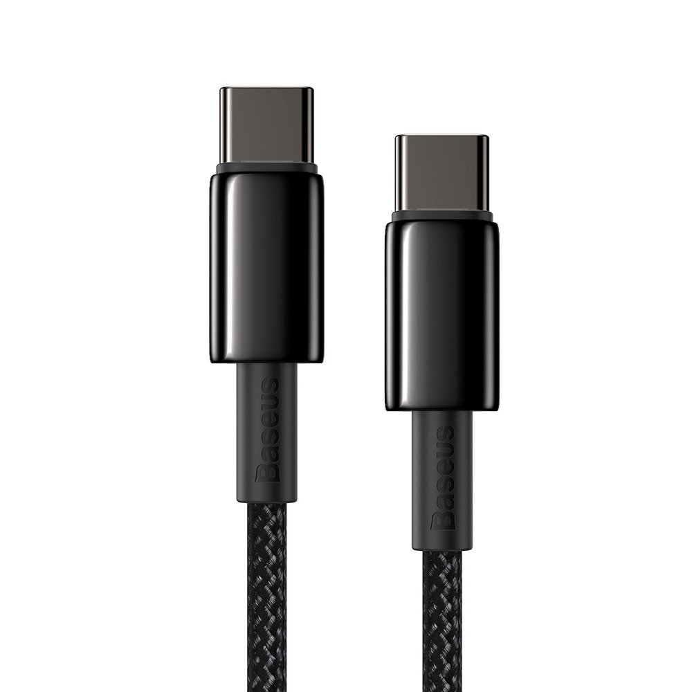 Kabelis Baseus usb Type C - USB Type C cable Power Delivery Quick Charge 100 W 5 A 1 m juodas (CATWJ-01) 2