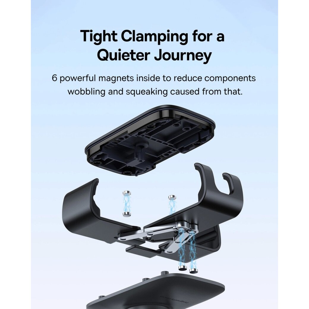 Automobilinis telefono laikiklis Baseus Metal Age 3 Gravity ventiliacijos angai – juodas 7 Automobilinis telefono laikiklis Baseus Metal Age 3 Gravity ventiliacijos angai – juodas 7