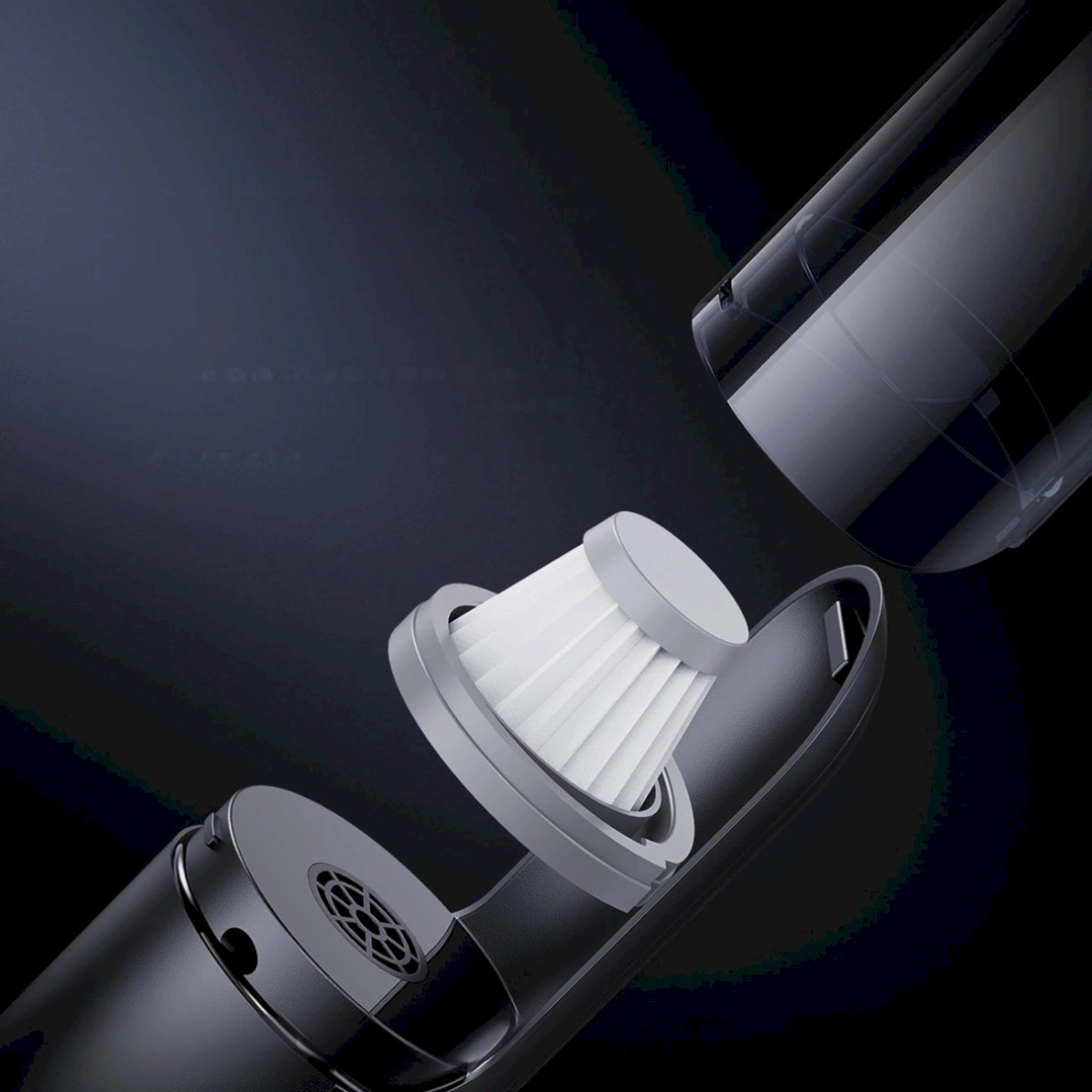 Baseus A0 Pro 4000Pa HEPA wireless car vacuum cleaner - Juodas 16 Baseus A0 Pro 4000Pa HEPA wireless car vacuum cleaner - Juodas 16