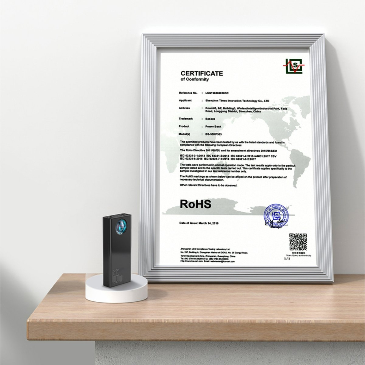 Baseus Amblight power bank 65W 30000mAh Overseas Edition white (PPLG000102) 15 Baseus Amblight power bank 65W 30000mAh Overseas Edition white (PPLG000102) 15