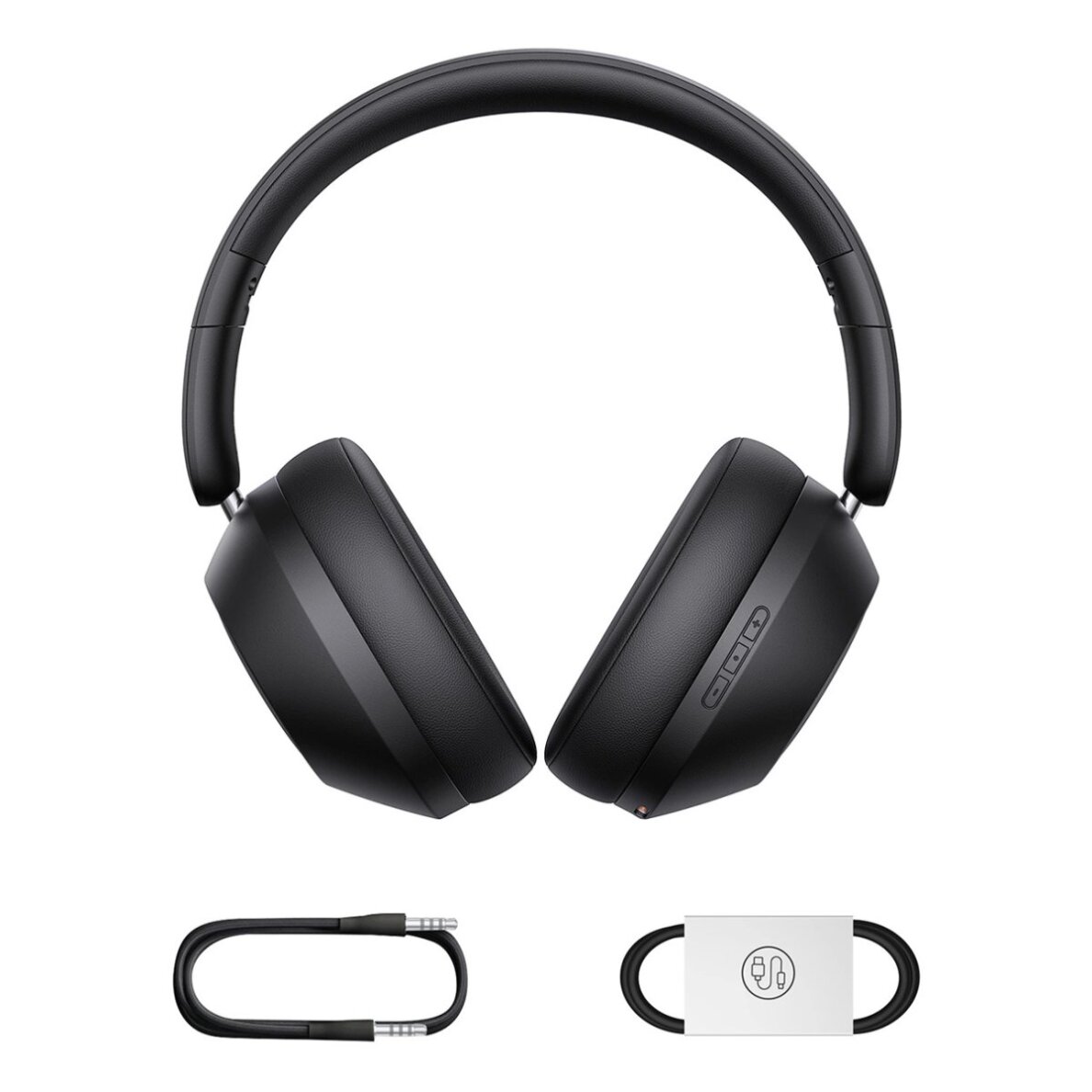 Belaidės ausinės Baseus Bass 30 Max On-Ear Bluetooth 5.3 – juodos 5
