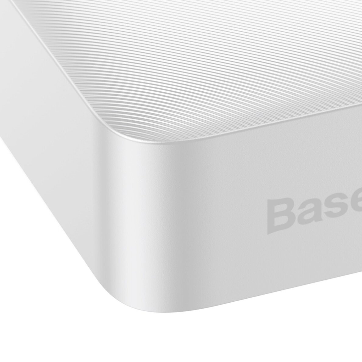 Baseus Bipow Fast Charging Power Bank 20000mAh 15W white (Overseas Edition) + USB-A - Micro USB 0.25m cable Baltas (PPBD050102) 5