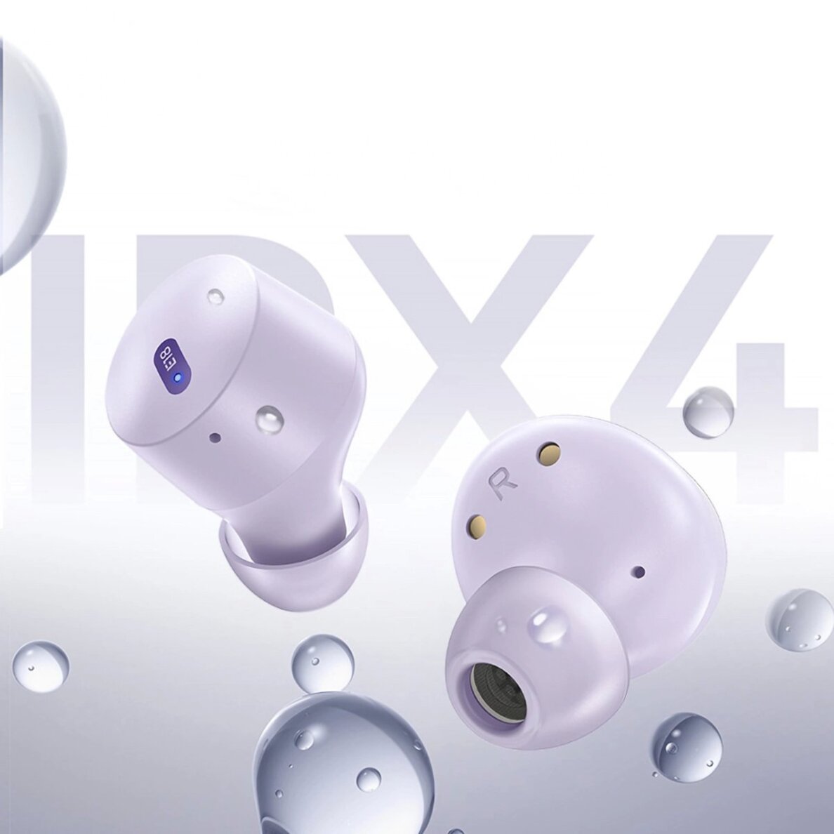 Belaidės ausinės Baseus Bowie E18 TWS ENC IPX4 – violetinės 9 Belaidės ausinės Baseus Bowie E18 TWS ENC IPX4 – violetinės 9