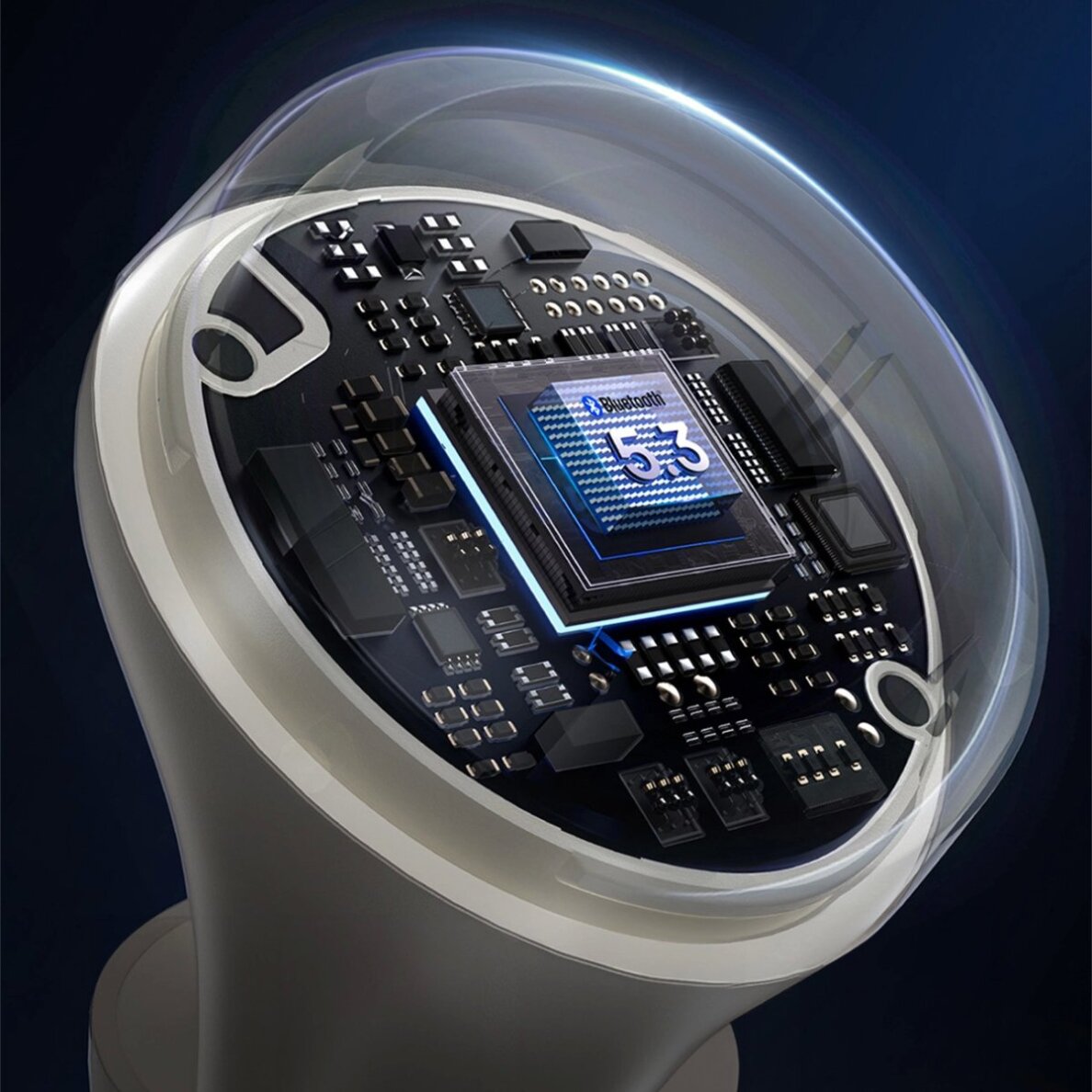 Belaidės ausinės Baseus Bowie E18 TWS ENC IPX4 – baltos 11 Belaidės ausinės Baseus Bowie E18 TWS ENC IPX4 – baltos 11