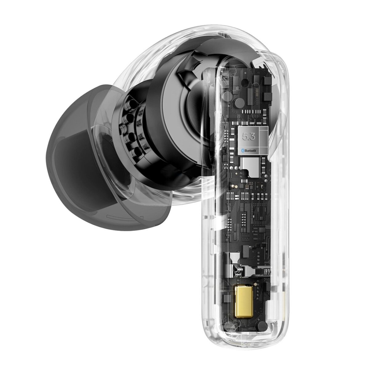 Belaidės ausinės Baseus Bowie E19 TWS In-Ear – juodos 12 Belaidės ausinės Baseus Bowie E19 TWS In-Ear – juodos 12