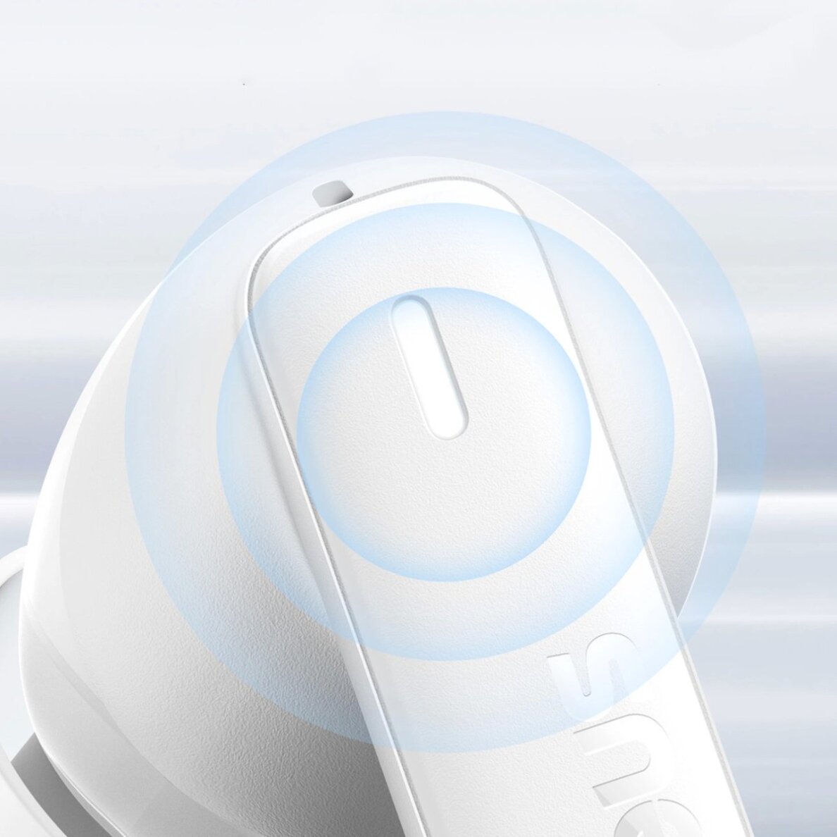 Belaidės ausinės Baseus Bowie E19 TWS In-Ear – baltos 14