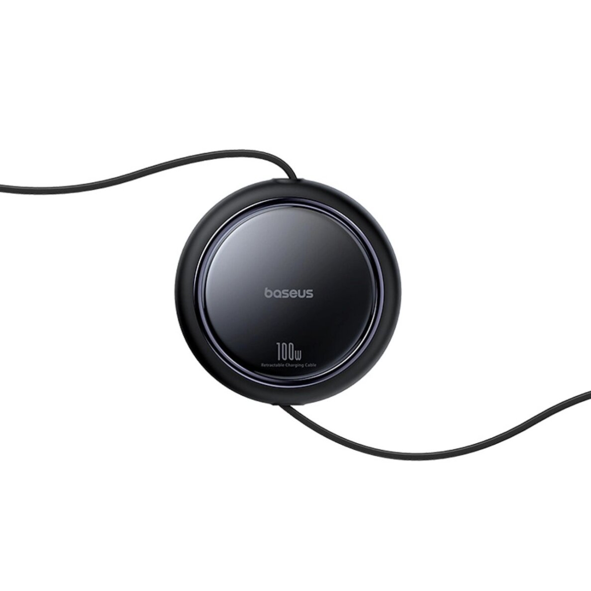 Krovimo kabelis Baseus Bright Mirror Series USB-C ištraukiamas – 2 × USB-C 100 W 1 m – juodas 3 Krovimo kabelis Baseus Bright Mirror Series USB-C ištraukiamas – 2 × USB-C 100 W 1 m – juodas 3