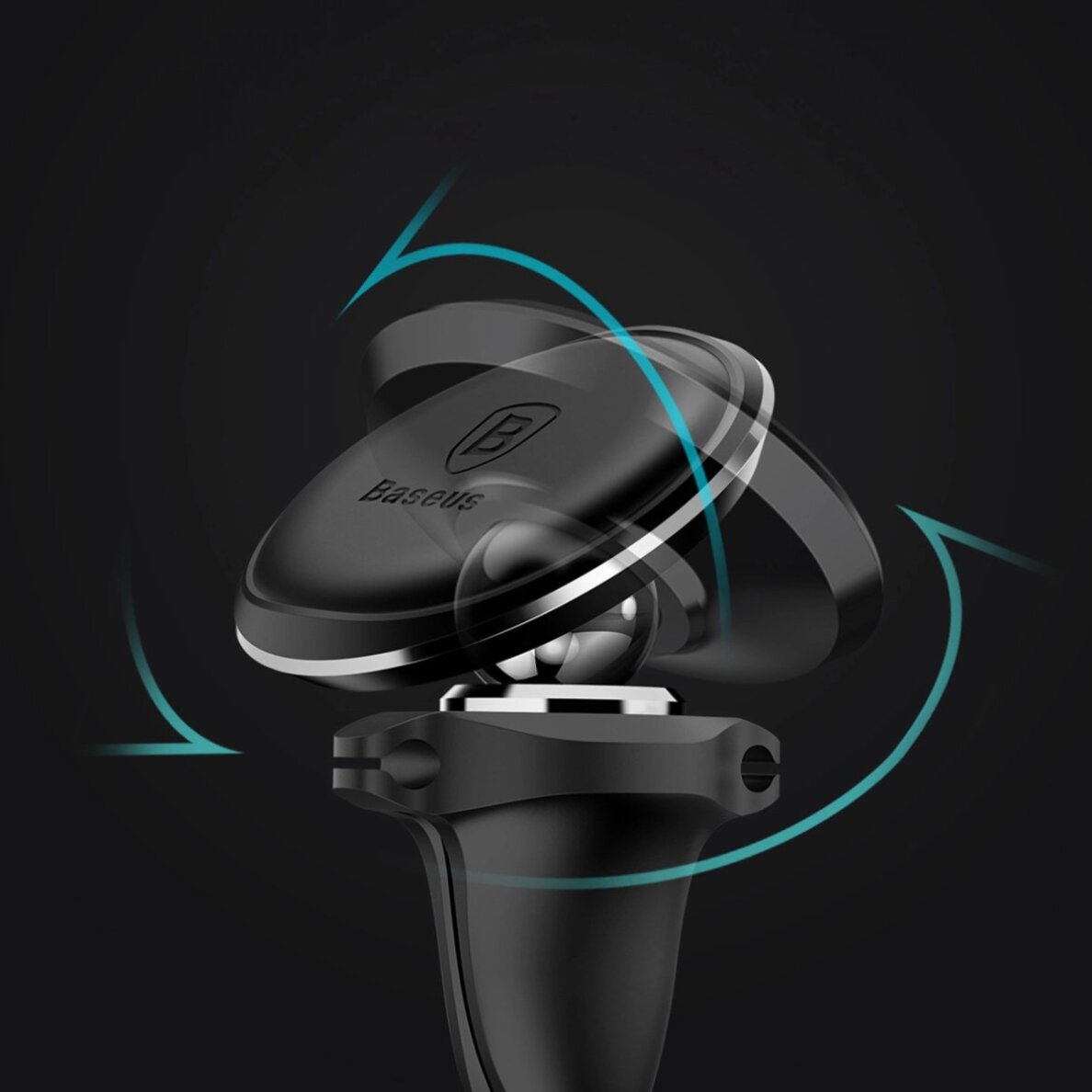 Automobilinis laikiklis Baseus C40141201113-00 magnetinis ventiliacijos angai – juodas 10 Automobilinis laikiklis Baseus C40141201113-00 magnetinis ventiliacijos angai – juodas 10