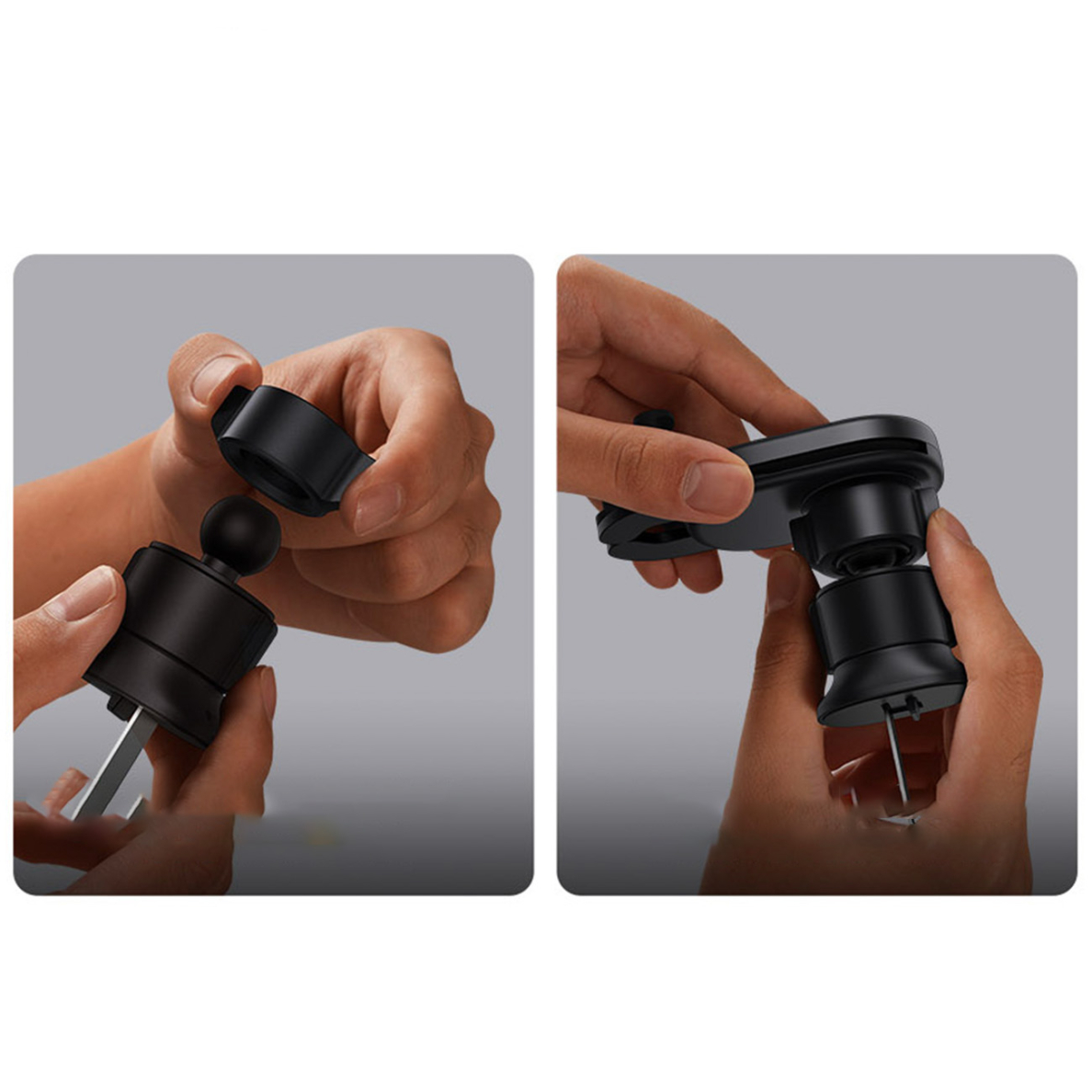 Laikiklis Baseus car holder built-in 15W inductive charger Juodas 16 Laikiklis Baseus car holder built-in 15W inductive charger Juodas 16