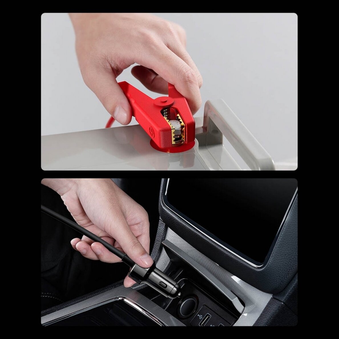 Baseus car power inverter 150W 12V / 500W 220V (EU and CN plug) Juodas (CGNB000101) 22 Baseus car power inverter 150W 12V / 500W 220V (EU and CN plug) Juodas (CGNB000101) 22