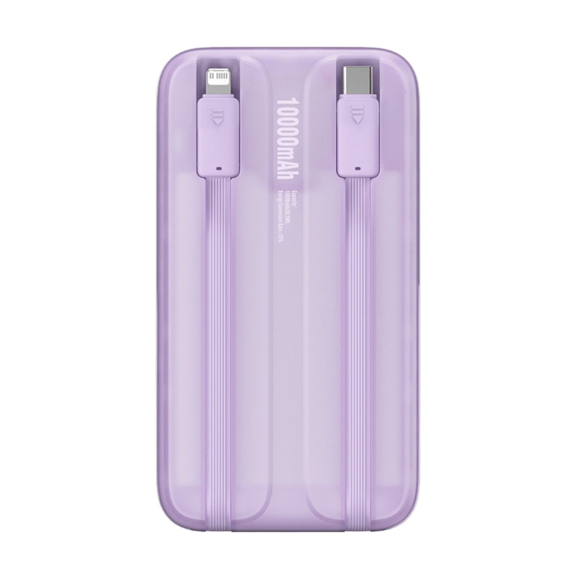 Baseus Comet Series powerbankdisplay 10000mAh 22.5W - violetinis + USB-A / USB-C Kabelis 3 Baseus Comet Series powerbankdisplay 10000mAh 22.5W - violetinis + USB-A / USB-C Kabelis 3