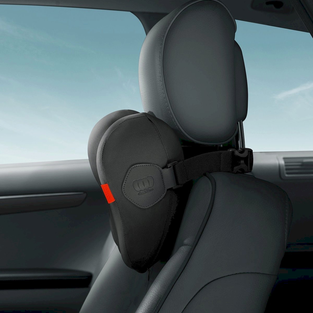 Baseus ComskirtastRide automobilio pagalvėlė – juodas 6